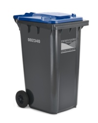 blue bin