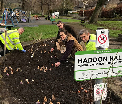 flower bed sponsorship 