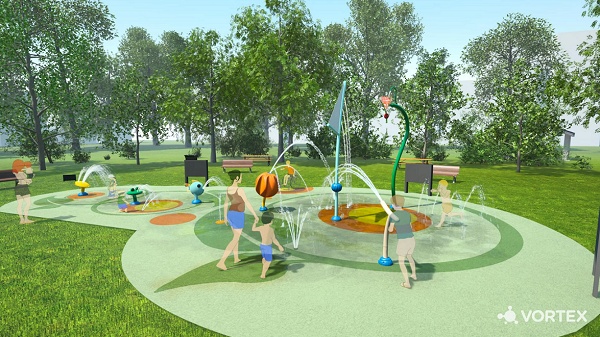 Splash pad design option 1