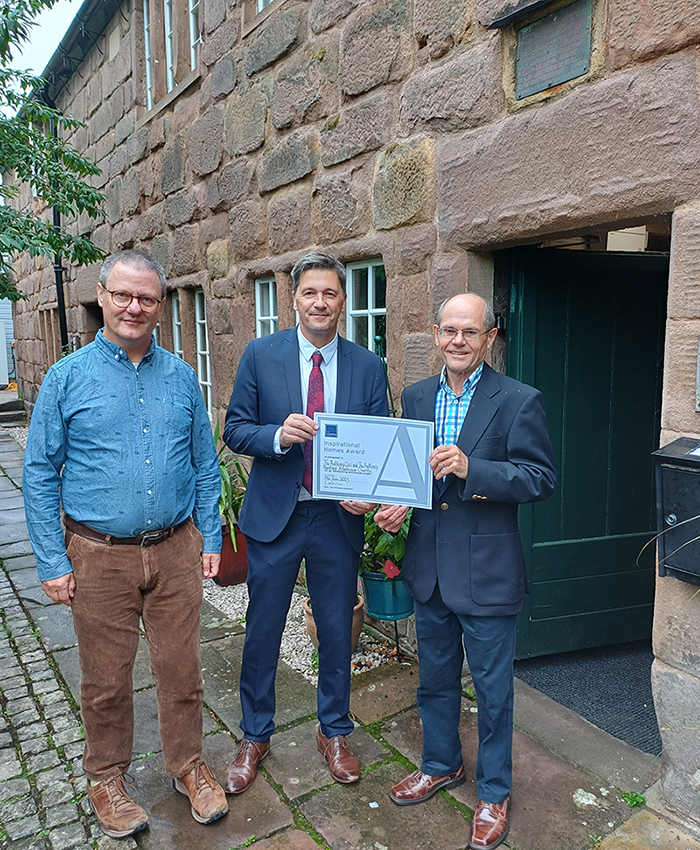 wirksworth almshouse inspirational homes award 2025 